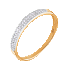 Кольцо золотое с бриллиантами арт. 1214517