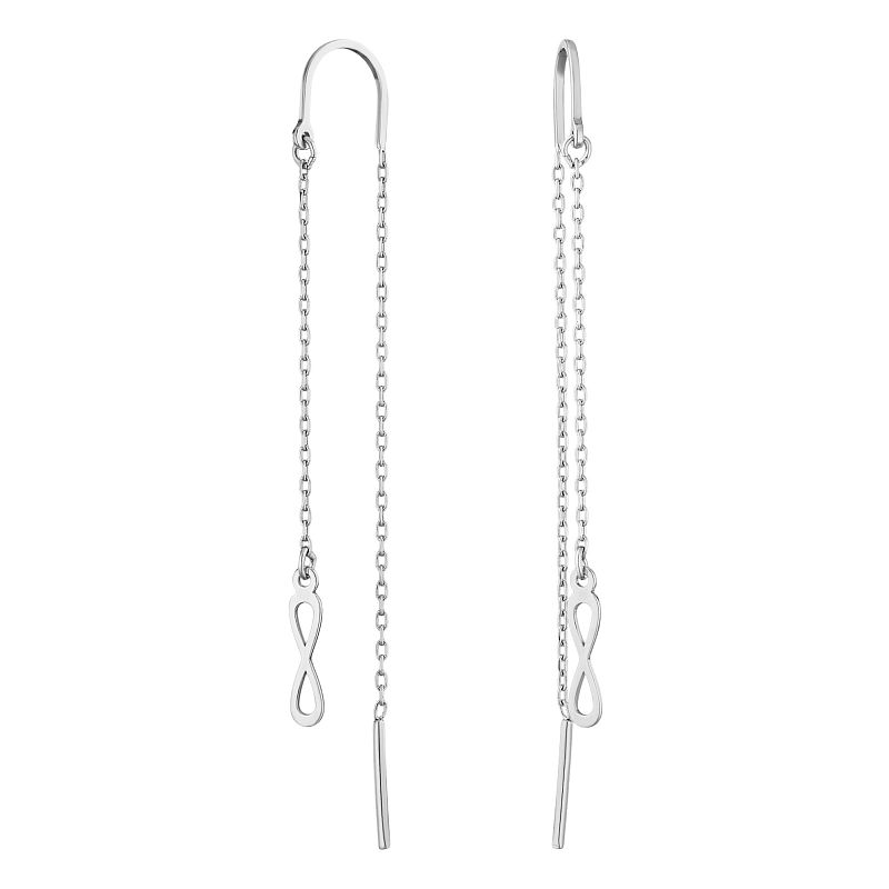 Серьги серебряные "Бесконечность" арт. 20210024/9