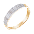 Кольцо золотое с бриллиантами арт. 1214228