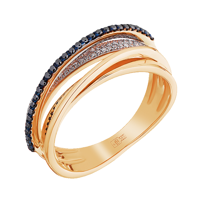 Кольцо золотое с бриллиантами арт. 32110699ч