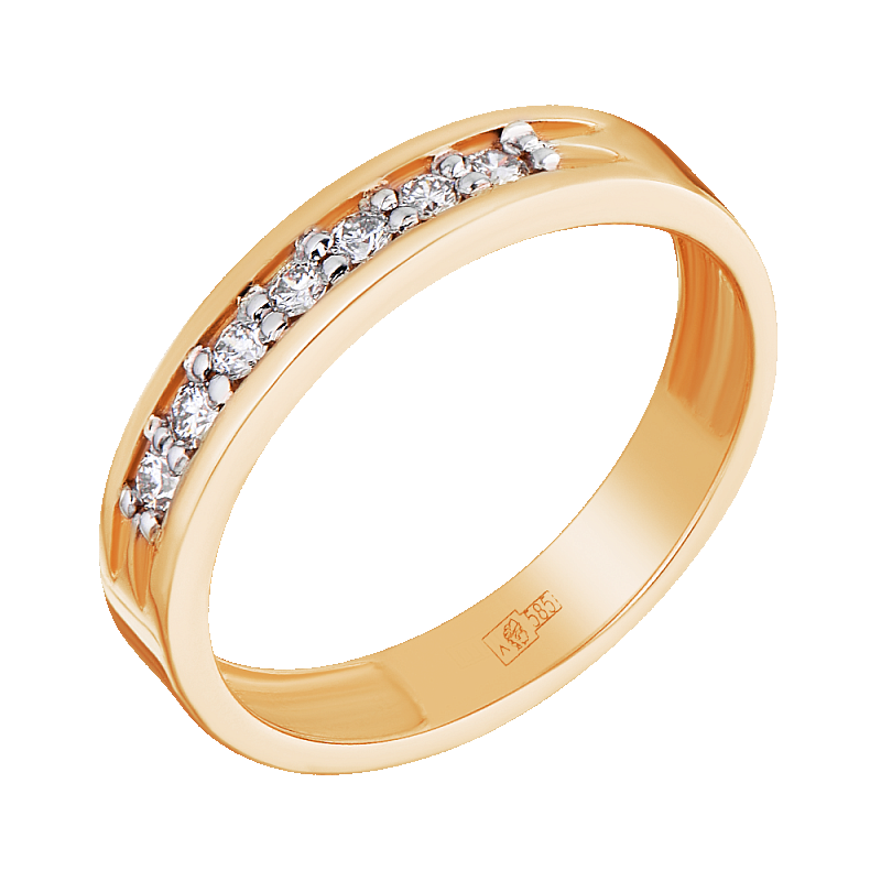 Кольцо золотое с бриллиантами арт. 1213970