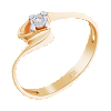 Кольцо золотое с бриллиантами арт. 3212535/9