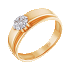 Кольцо золотое с бриллиантами арт. 1213013