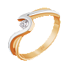 Кольцо золотое с бриллиантами арт. 1211554