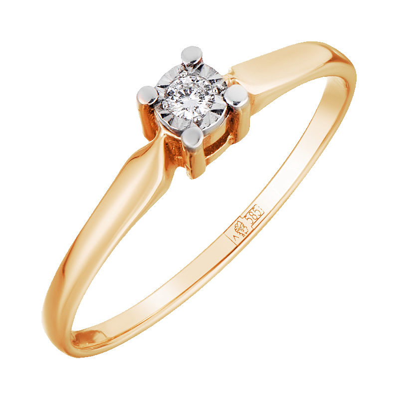 Кольцо золотое с бриллиантами арт. 3212771/9