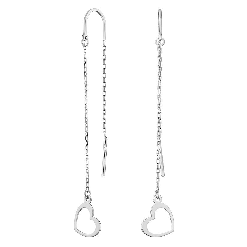 Серьги серебряные "Сердце" арт. 2029911/9