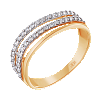 Кольцо золотое с бриллиантами арт. 1212943