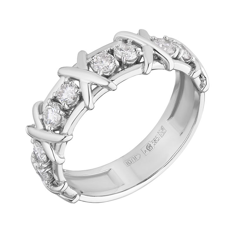 Кольцо золотое с бриллиантами арт. 72110588/1