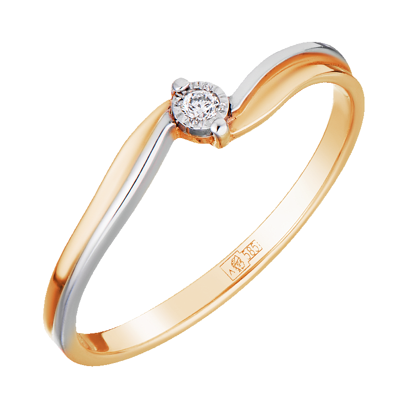 Кольцо золотое с бриллиантами арт. 3212989/9