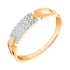 Кольцо золотое с бриллиантами арт. 1214220