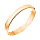 Кольцо обручальное золотое ширина 3 мм  арт. 802006300