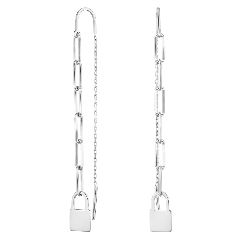 Серьги серебряные "Замок" арт. 20210955/9